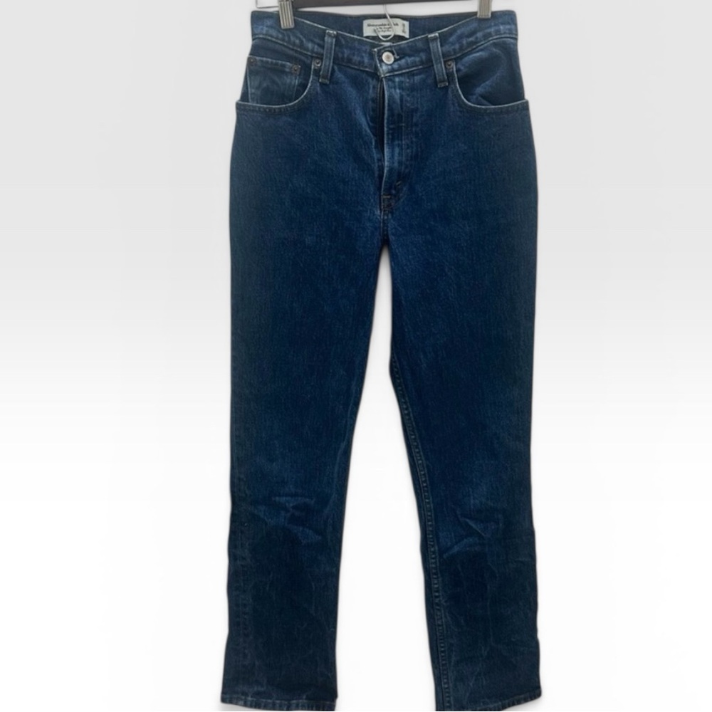 Abercrombie & Fitch 90s The Straight Jeans Ultra High Rise Womens Size 26